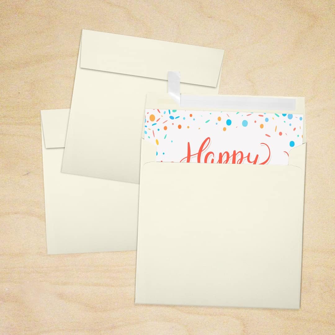 LUX #10 Invoice Envelopes, Double-Window, Peel & Press Closure, White, Pack Of 500