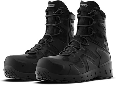 First Tactical Men's 8in AERO-TAC Safety Toe Side-Zip Boot