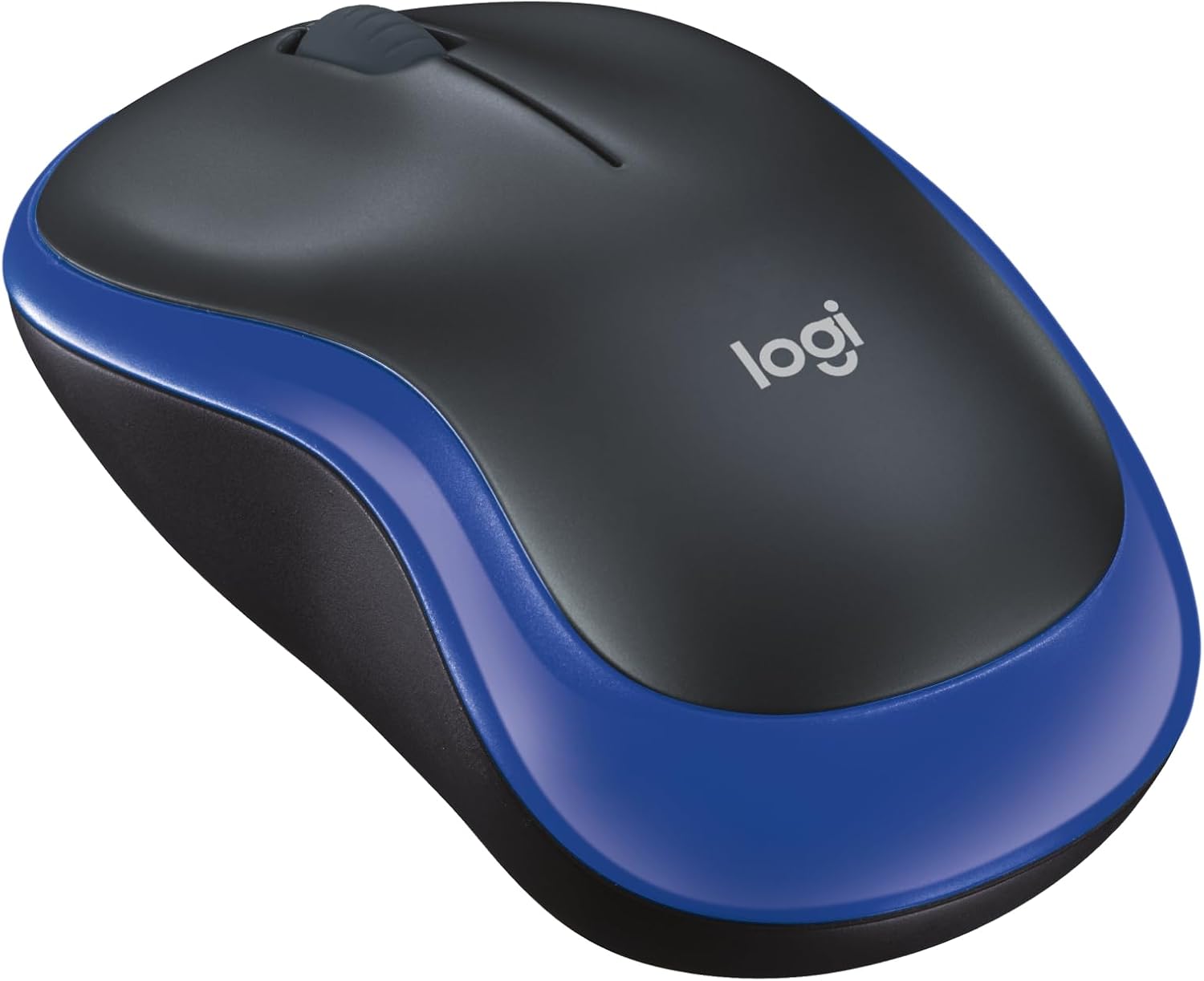 LOGITECH M185 Wireless Mouse, 2.4GHz with USB Nano Receiver, 1000 DPI, Ambidextrous