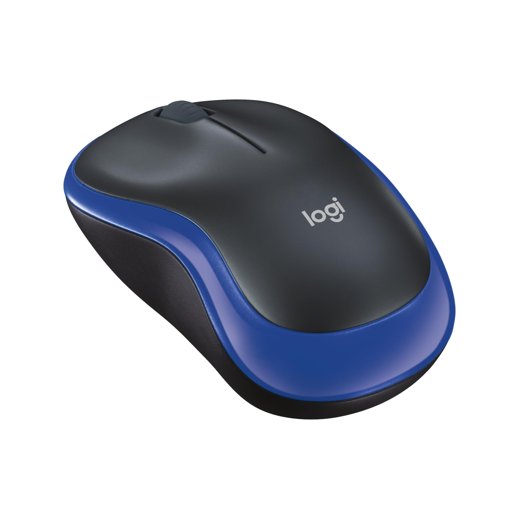 LOGITECH M185 Wireless Mouse, 2.4GHz with USB Nano Receiver, 1000 DPI, Ambidextrous