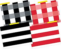 Barker Creek Designer File Folders, Letter Size, 1/3 Cut Tabs