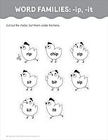 Read, Sort & Write: Word Families: Fun, Reproducible Activities With Writing Pages That Build Essential Skills