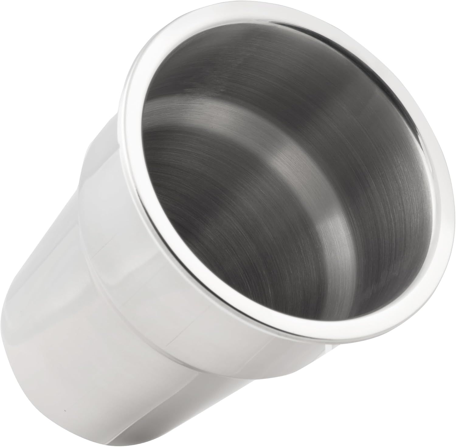 Whitecap Extra Large Stainless Steel Flush Cupholder