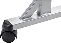 National Public Seating, 24x60 Flip-N-Store Training Table, Charcoal, Height 29.5 in, Model# BPFT-2460-20