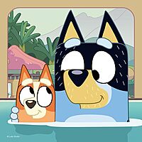 Bluey 49 Piece Jigsaw Puzzle 3 Pack