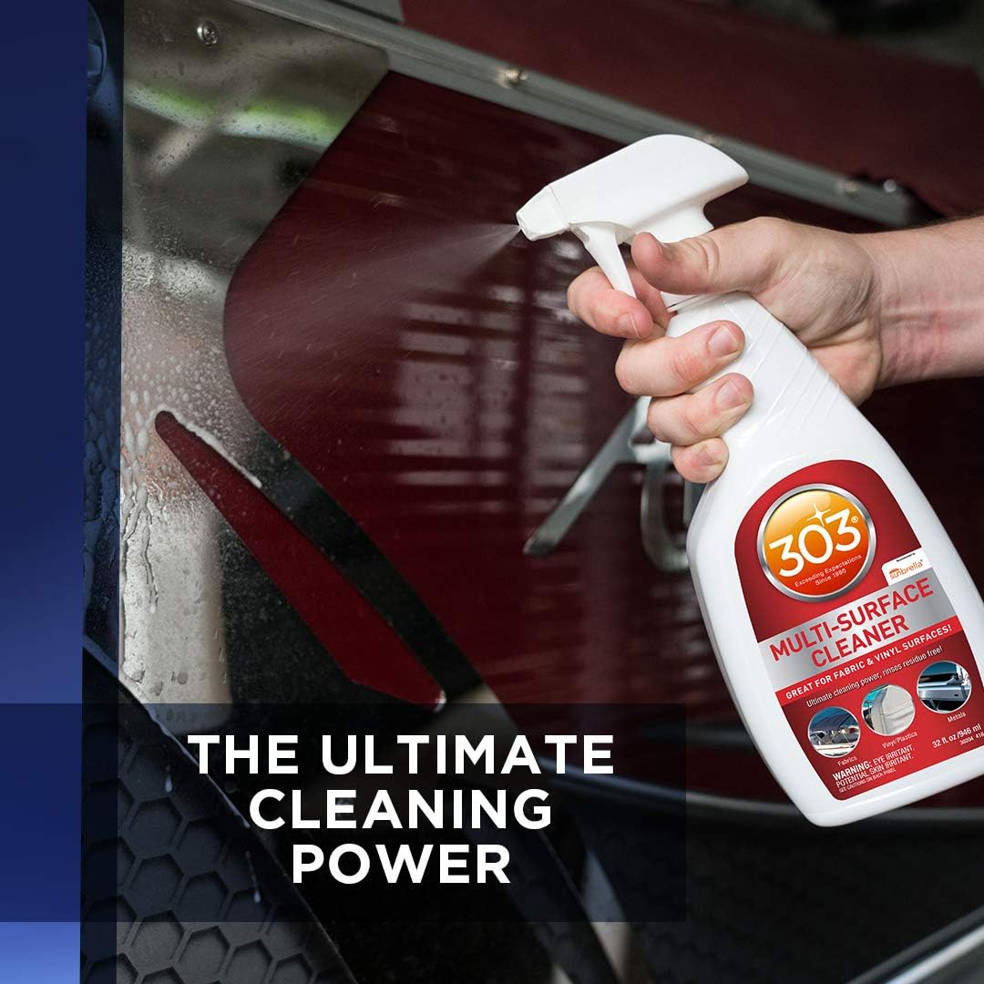 303 Multi-Surface Cleaner - Safely Cleans All Water Safe Surfaces - Ultimate Cleaning Power - Rinses Residue Free