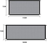 Leeofty Puerta de Seguridad para Perros