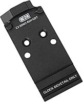 C+H Precision Red Dot Mounting Plate | Compatible with CZ Shadow 2 Optics Ready Models and Compatible with Trijicon RMR/SRO