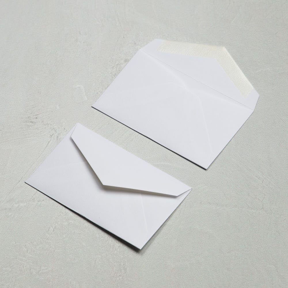 LUX Mini Envelopes, 2 1/8in x 3 5/8in, Gummed Seal, Bright White, Pack Of 250