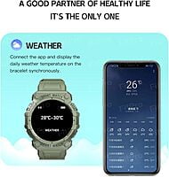 Reloj Inteligente Resistente Al Agua, Reloj Inteligente con Glucosa En Sangre No Invasiva