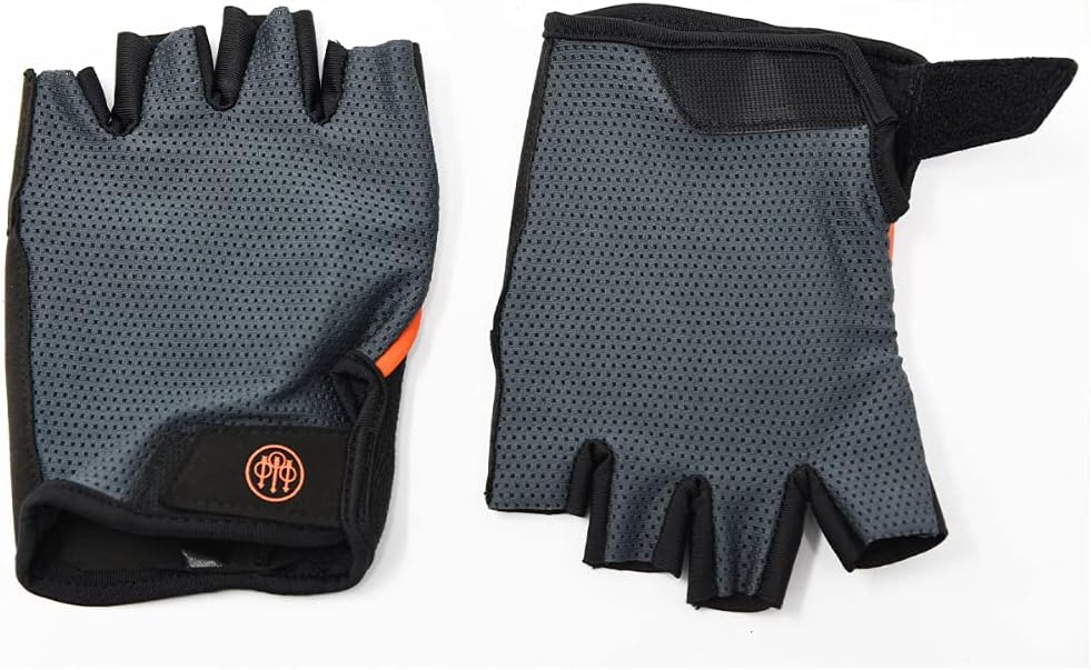 BERETTA Unisex Lightweight Fingerless Shooting Mesh Gloves