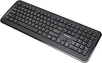 Targus KM610 Wireless Keyboard And Mouse Combo, Black, AKM610ES