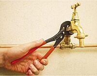 Knipex | 87 01 250mm | Cobra® Water Pump Pliers | Non-Slip Handle | Grey Atramentized - 250mm 10-Inch