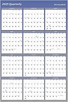 AT-A-GLANCE Reversible Vertical/Horizontal Erasable Wall Calendar, 48" x 32"