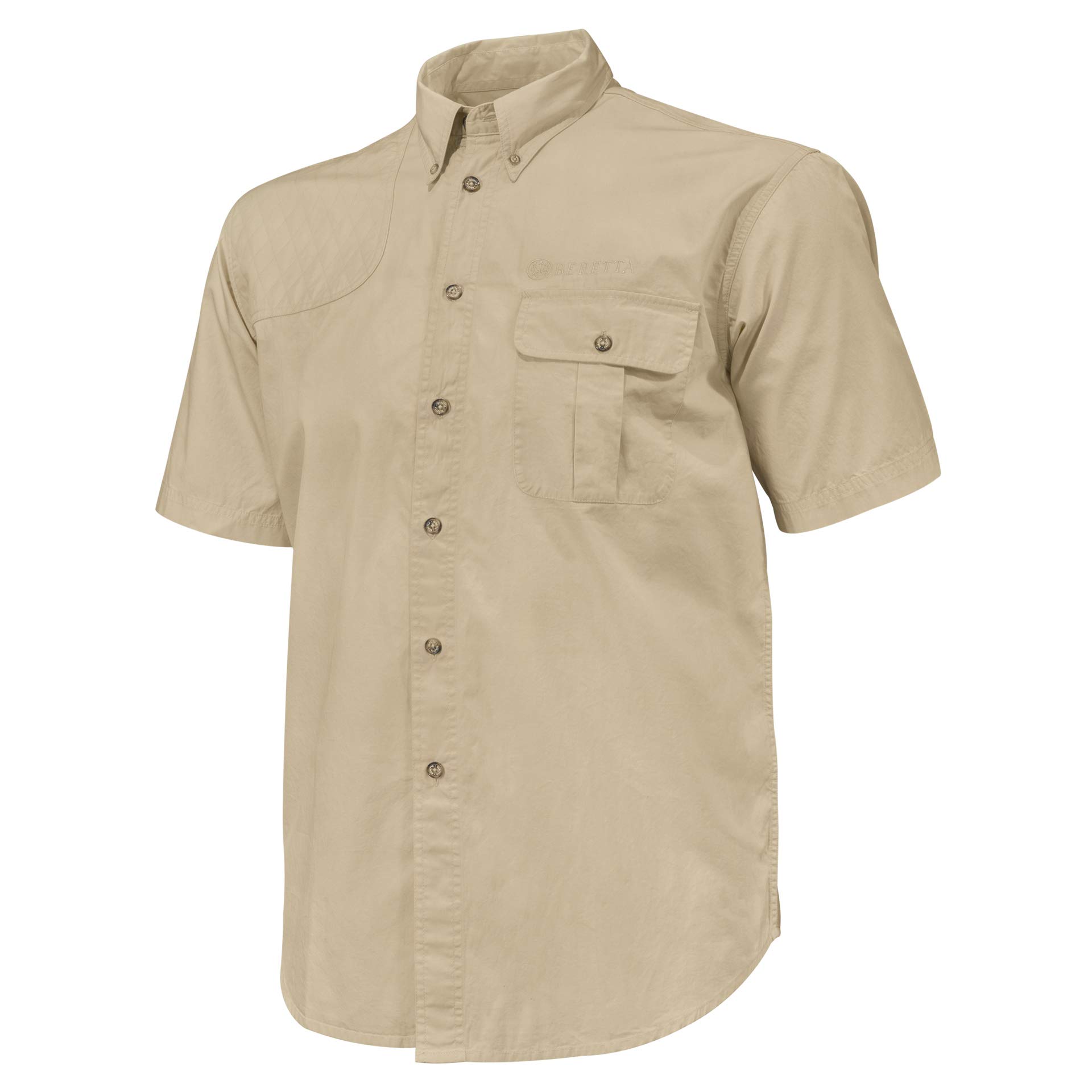 BERETTA Men's Lightweight Cotton TM Short Sleeve Shooting Shirt