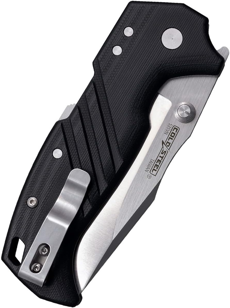 Cold Steel Engage 3.5" S35VN Steel Razor-Sharp Blade 4.7" G-10 Handle Everyday Carry Tactical Pocket Folding Knife withAtlas