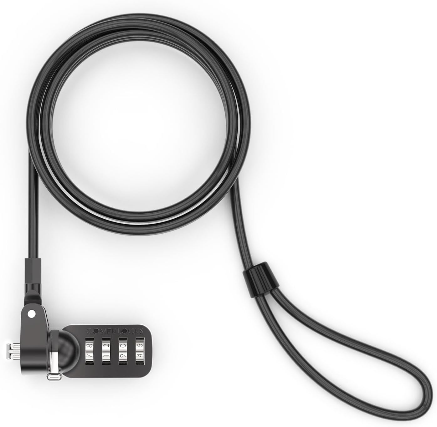 Compulocks Universal Tablet Lock with Combination Cable Lock Black