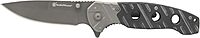 Smith & Wesson 7.75in Ti-Nitride, High Carbon S.S. Folding Knife with 3.25in Drop Point Blade and G10 Aluminum Handle