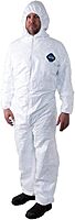 DuPont Tyvek 400 Hooded Coveralls with Elastic Wrists & Ankles by DuPont
