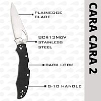 SPYDERCO Byrd Folding Knife - G-10 Handle, 8Cr13MoV