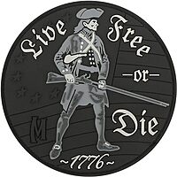 MAXPEDITION Live Free Or Die Morale Patch