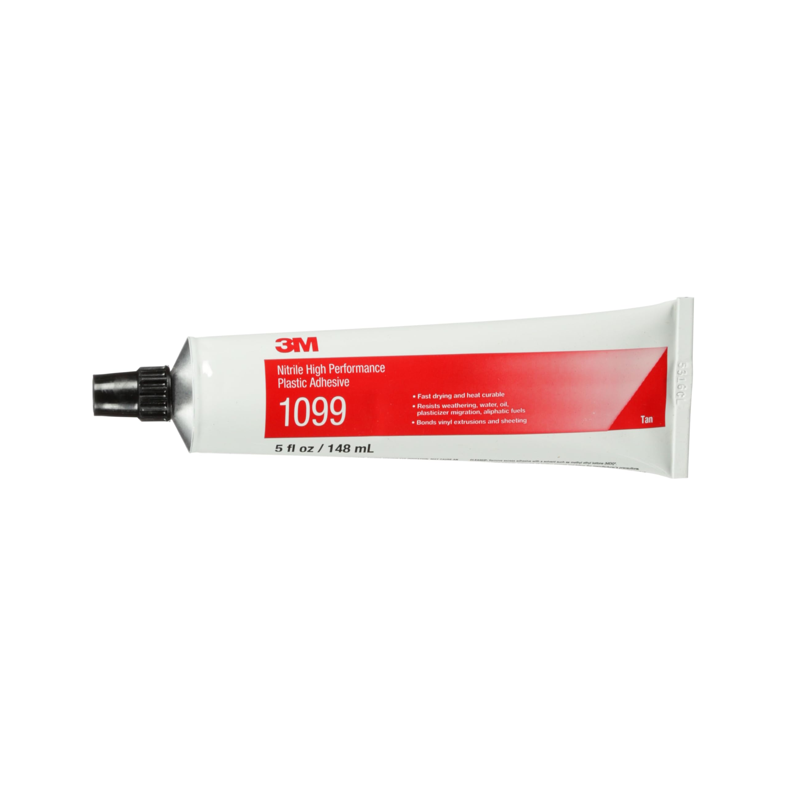 3M Nitrile High Performance Plastic Adhesive 1099, Tan Color, Industrial Grade, Heavy Duty, High Strength