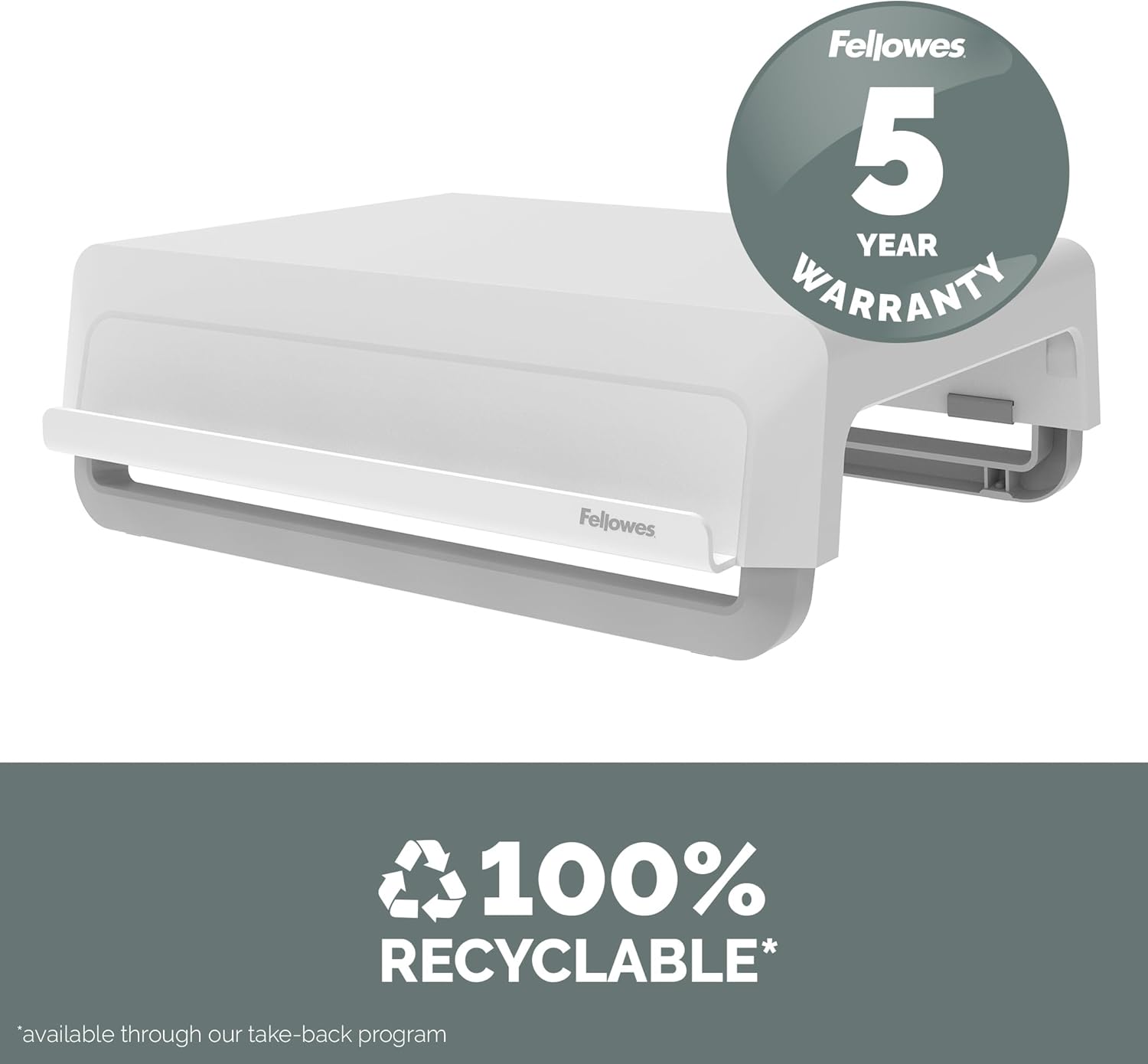 Fellowes Breyta Ergonomic Height Adjustable Stand for Monitor/Laptop