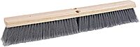 Boardwalk BWK20424 3 in. Flagged Polypropylene Bristles 24 in. Brush Floor Brush Head - Gray