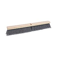 Boardwalk BWK20424 3 in. Flagged Polypropylene Bristles 24 in. Brush Floor Brush Head - Gray