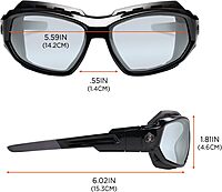Ergodyne Skullerz LOKI Convertible Safety Glasses/Goggles