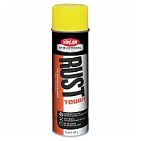 Krylon Industrial Rust Tough Acrylic Enamel Safety Yellow (Osha) - Lot of 6