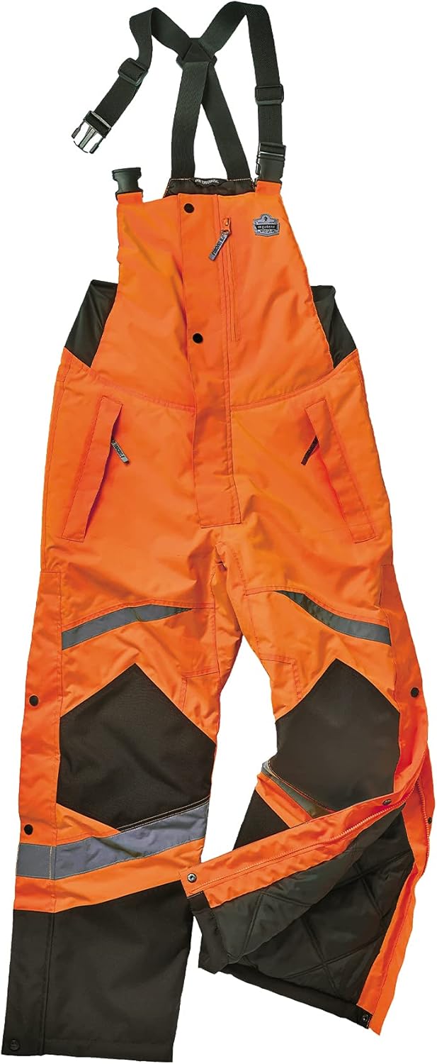 Ergodyne GloWear 8928 Hi-Vis Insulated Bib Overalls