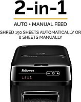 Fellowes 150-Sheet Cross-Cut 150C AutoMax