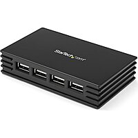 StarTech.com 7 Port USB 2.0 Hub – Portable and Compact – Bus Powered USB 2.0 Extender – USB Multiport Expander