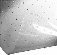 FLOORTEX Cleartex Enhanced Polymer Lipped Chair Mat for Carpets up to 3/8"