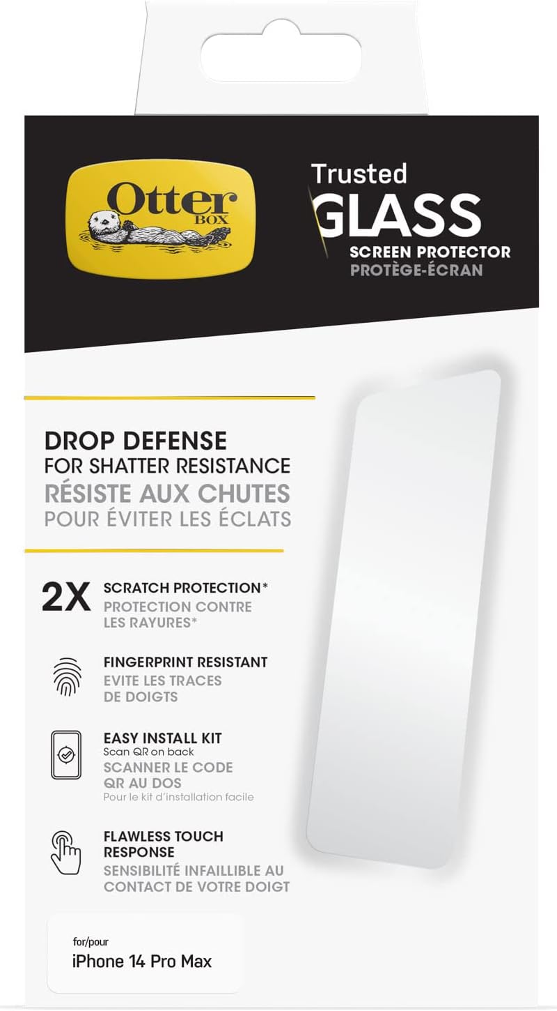 OTTERBOX TRUSTED GLASS Screen Protector for iPhone