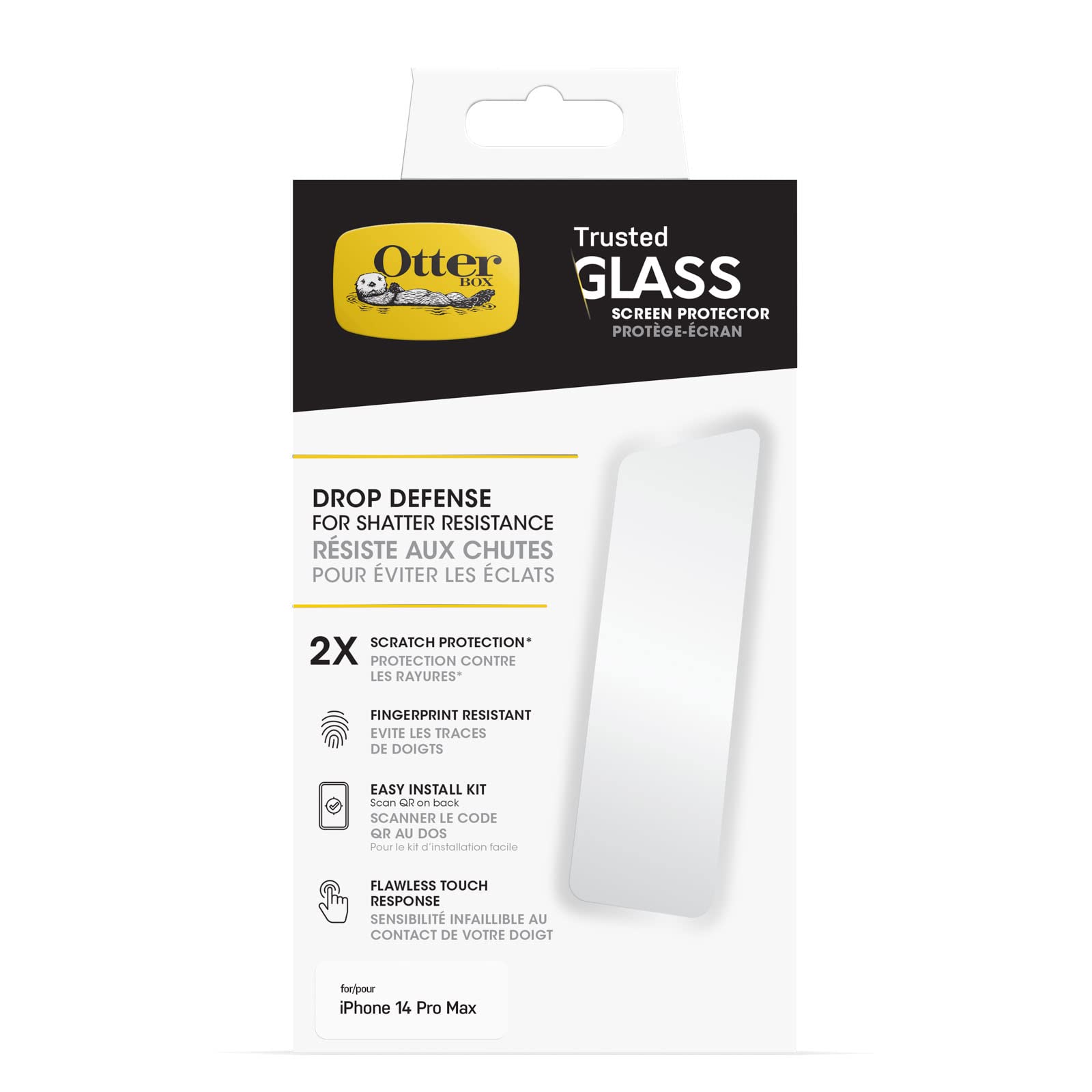 OTTERBOX TRUSTED GLASS Screen Protector for iPhone