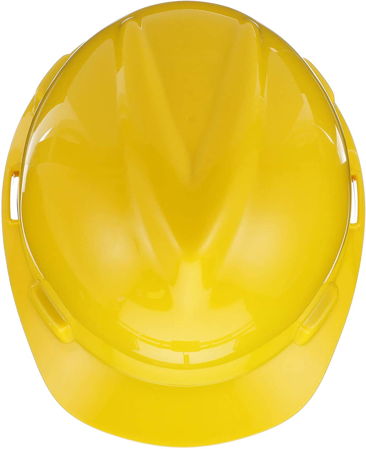 MSA 475360 V-Gard Cap Style Safety Hard Hat With Fas-Trac III Ratchet Suspension | Polyethylene Shell