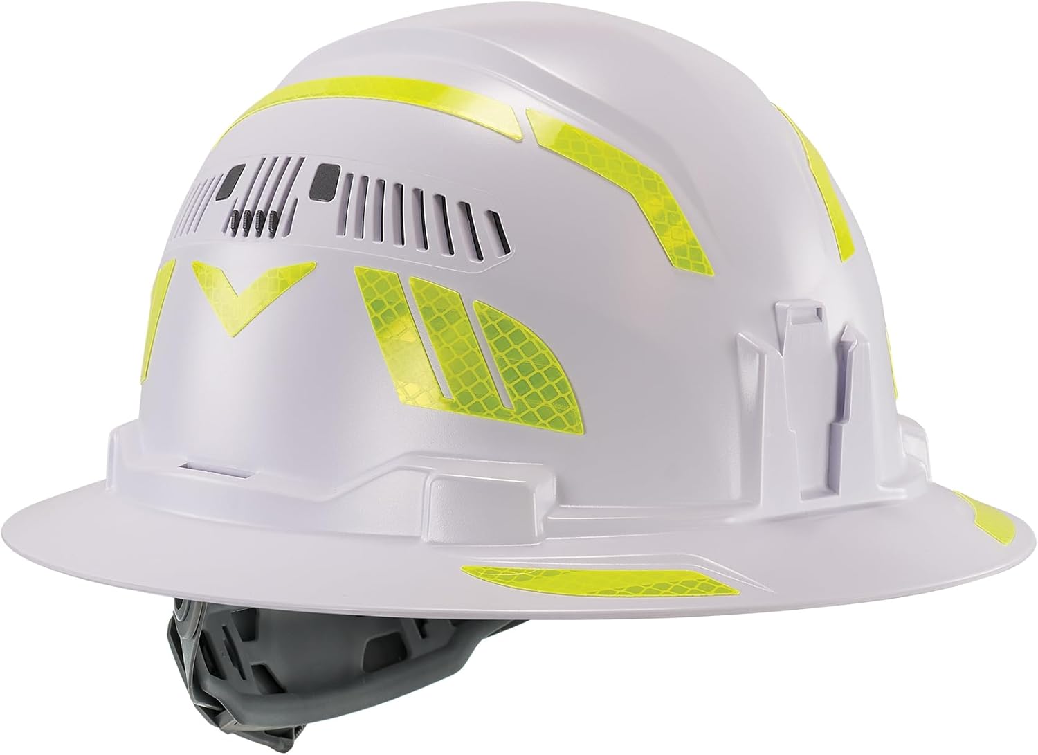 Ergodyne Skullerz 8961 Reflective Hard Hat Stickers, Safety Helmet Strips - Pack of 2
