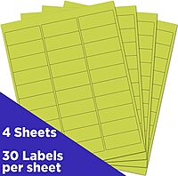 JAM PAPER Mailing Address Labels - Self-Adhesive Rectangular