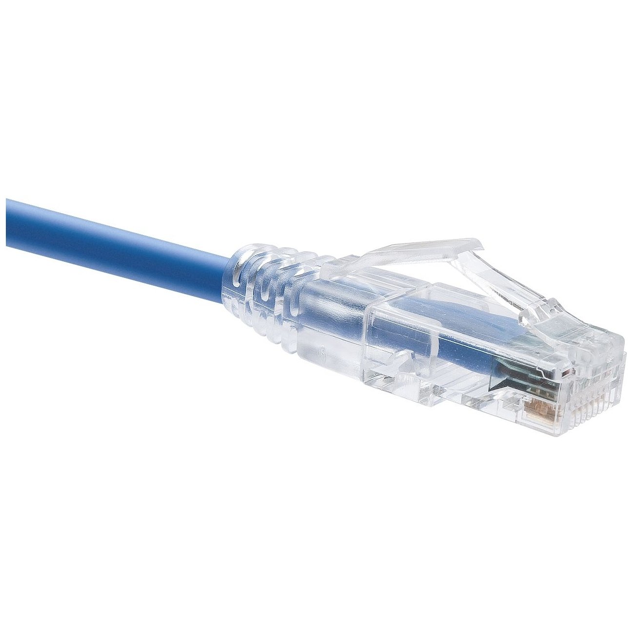Oncore Clearfit CAT6 Patch Cable, Blue, Snagless, 6INCH
