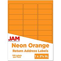 JAM PAPER Mailing Address Labels - Self-Adhesive Rectangular