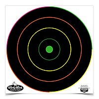 Birchwood Casey Dirty Bird Multicolor Bull's-Eye Targets 12-Inch