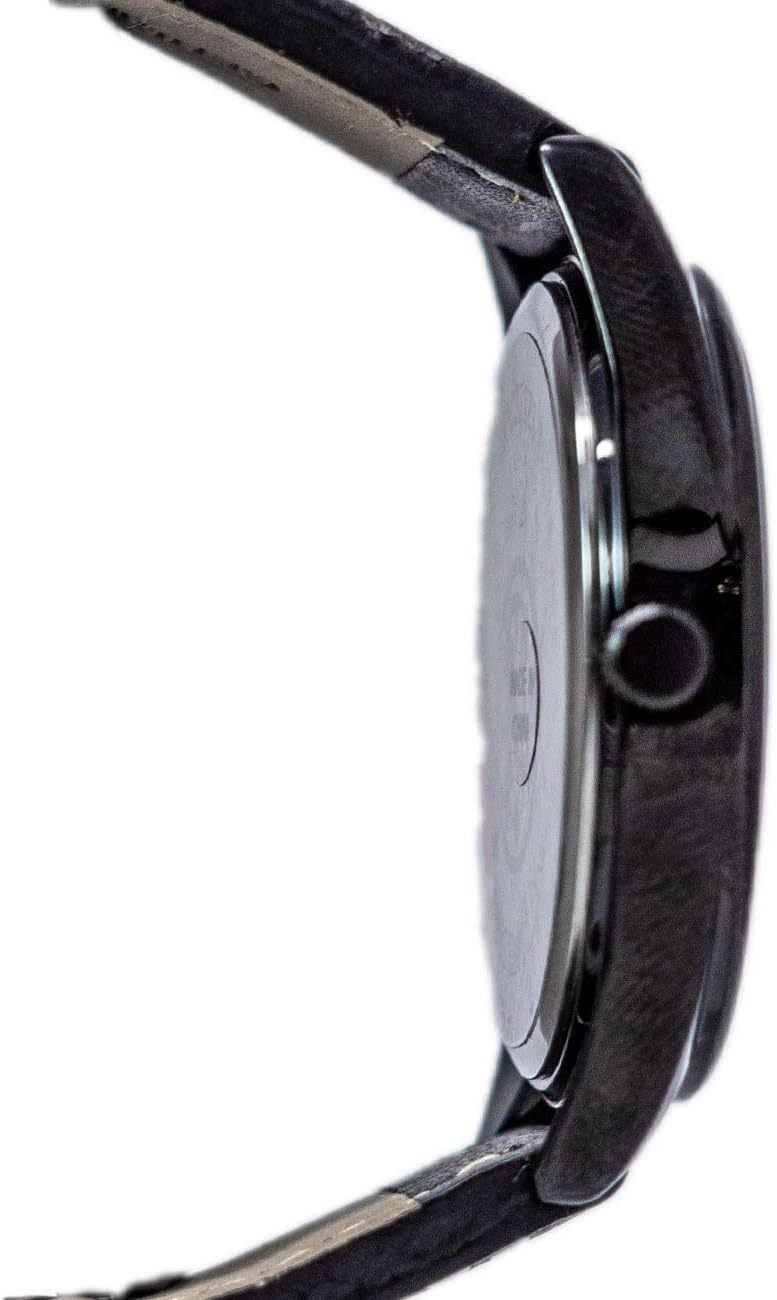 Smith & Wesson Men's Civilian Watch, 3ATM, Tough Stainless Steel case, Genuine Leather Strap, Tactical Watch