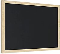 U Brands Chalkboard, 24in X 18in, Birch Wood Frame, Actual Size 23in X 17in (310U00-01)