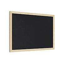 U Brands Chalkboard, 24in X 18in, Birch Wood Frame, Actual Size 23in X 17in (310U00-01)
