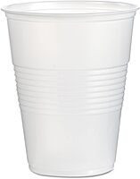 Boardwalk TRANSCUP16CT Translucent Plastic Cold Cups, 16oz, 50/Bag, 20 Bags/Carton