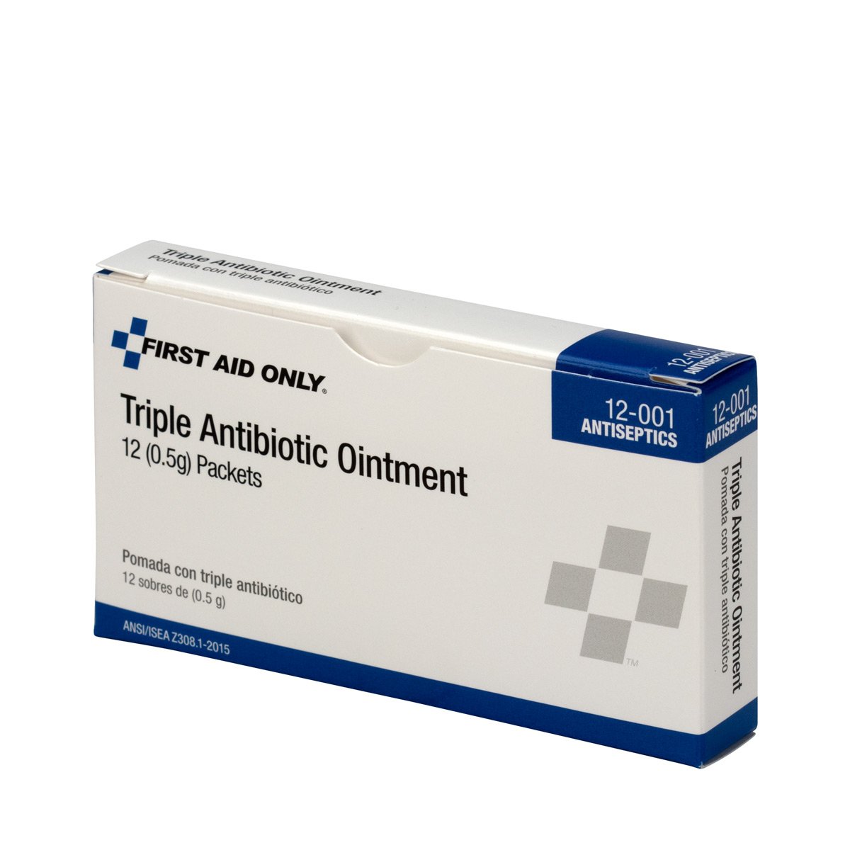 First Aid Only 12-001 Triple Antibiotic Ointment Packet (Box of 12) 0.5 Gram (Pack of 12)