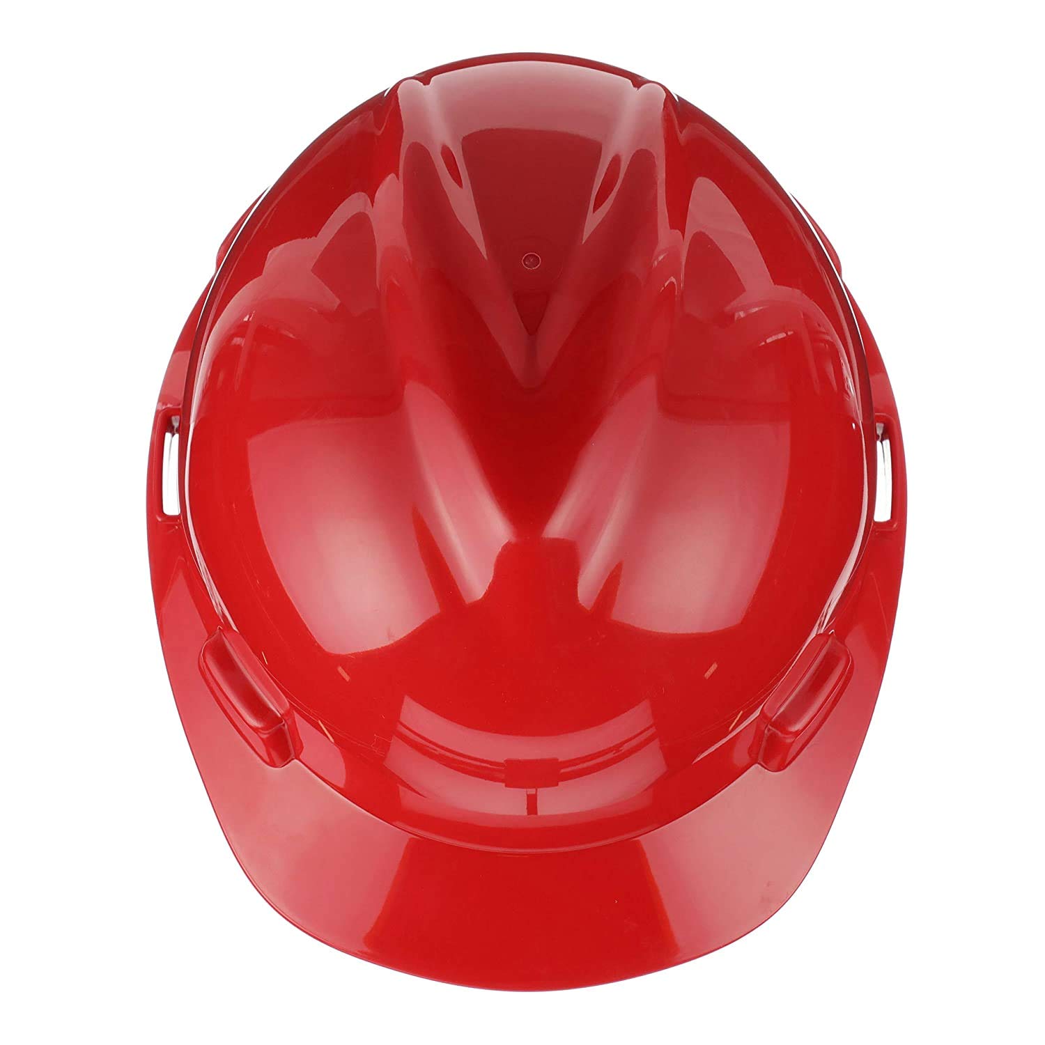 MSA 475363 V-Gard Cap Style Safety Hard Hat With Fas-Trac III Ratchet Suspension | Polyethylene Shell