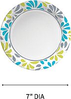 Genuine Joe Printed Disposable Paper Plates